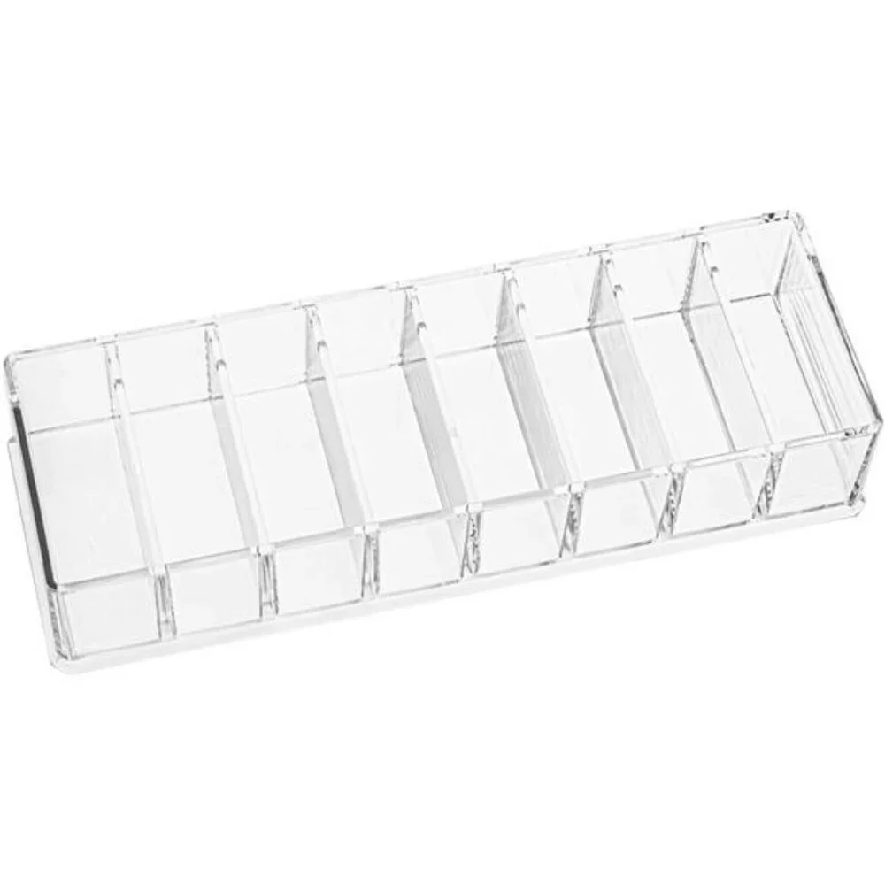 4 Pack Acrylic Compact Organizer Cosmetics Beauty Care Powder Holder Blushes